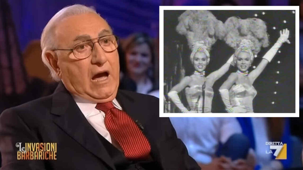 Pippo Baudo e le gemelle Kessler