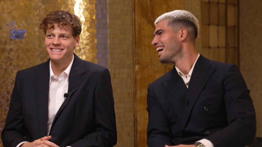 Jannik Sinner e Carlos Alcaraz