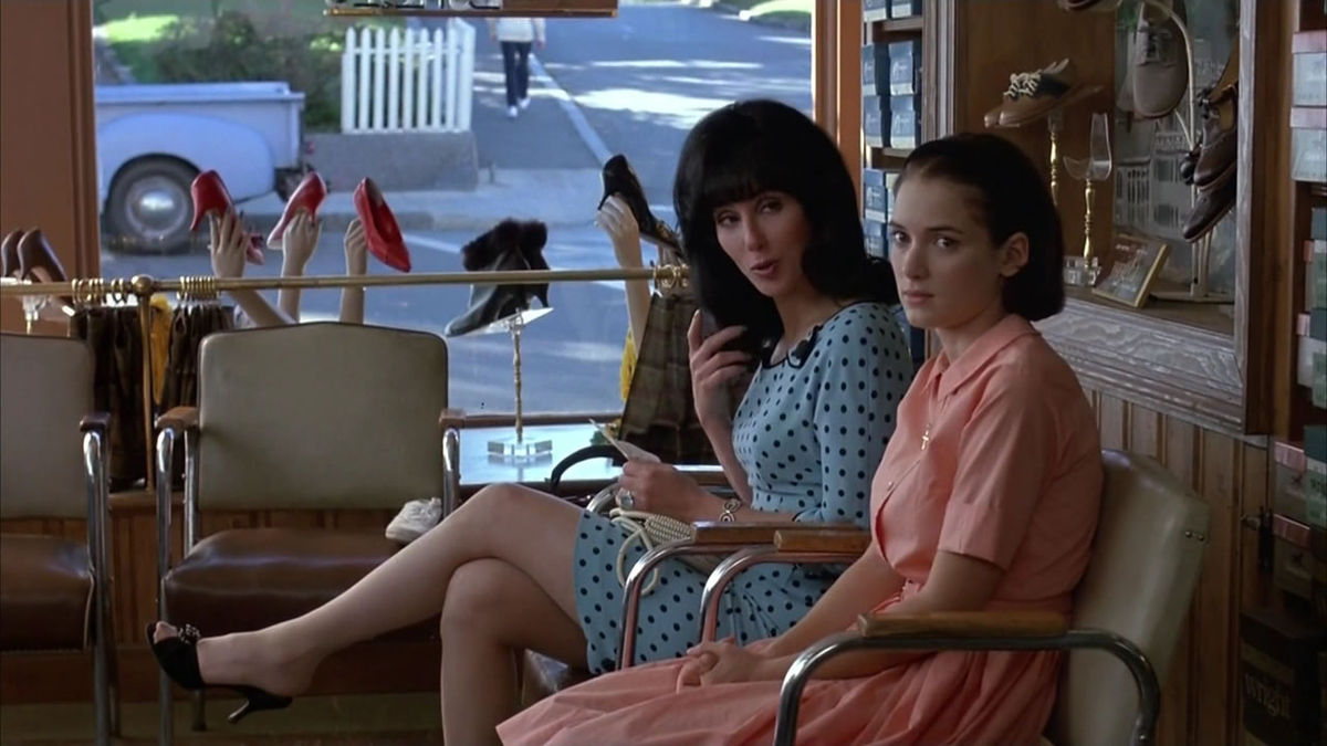 Cher e Winona Ryder in Sirene.