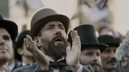 Una scena di Death by Lightning (fonte: Netflix)