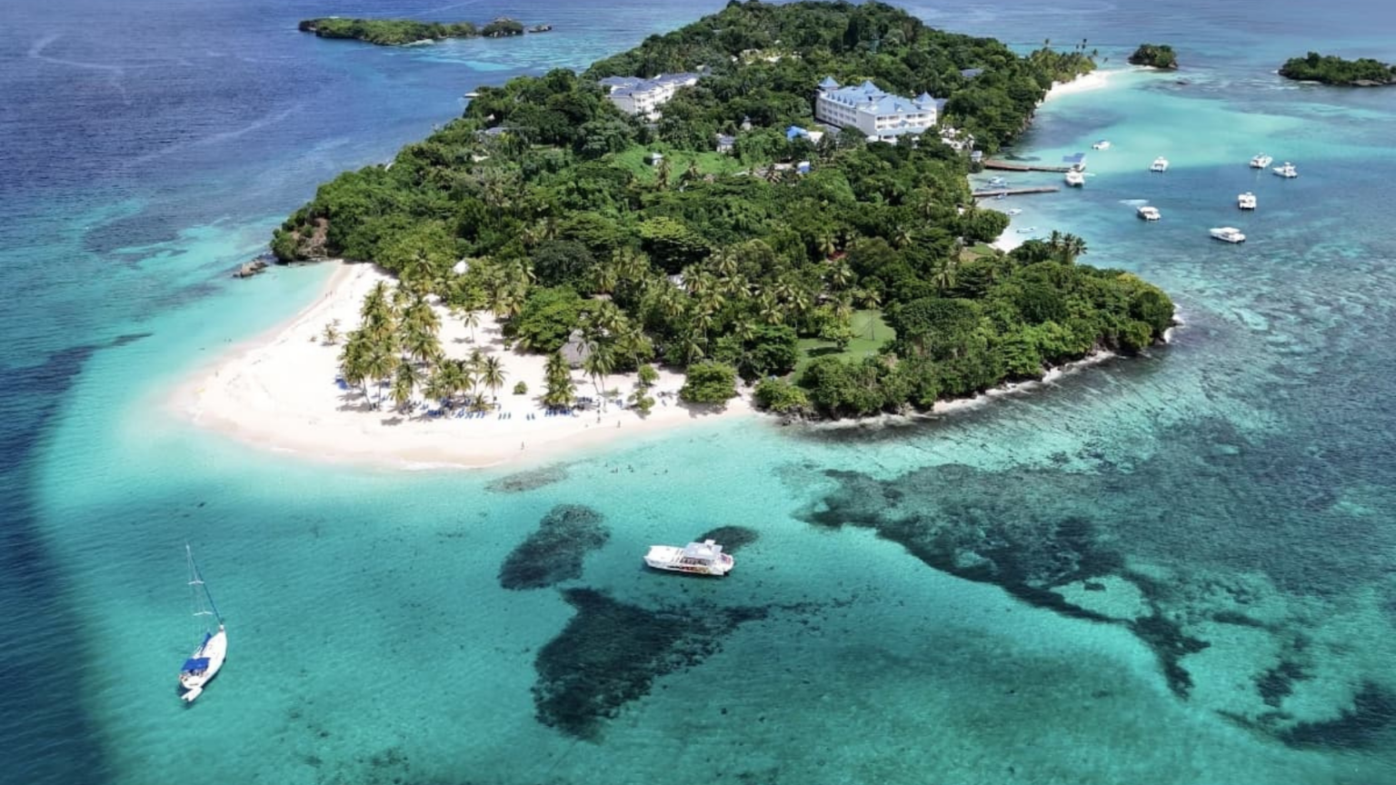 Uno splendido paesaggio della Repubblica Dominicana