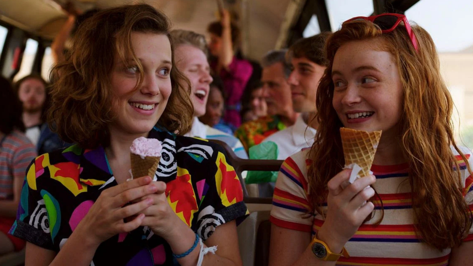 Una scena di Stranger Things (fonte: Netflix)