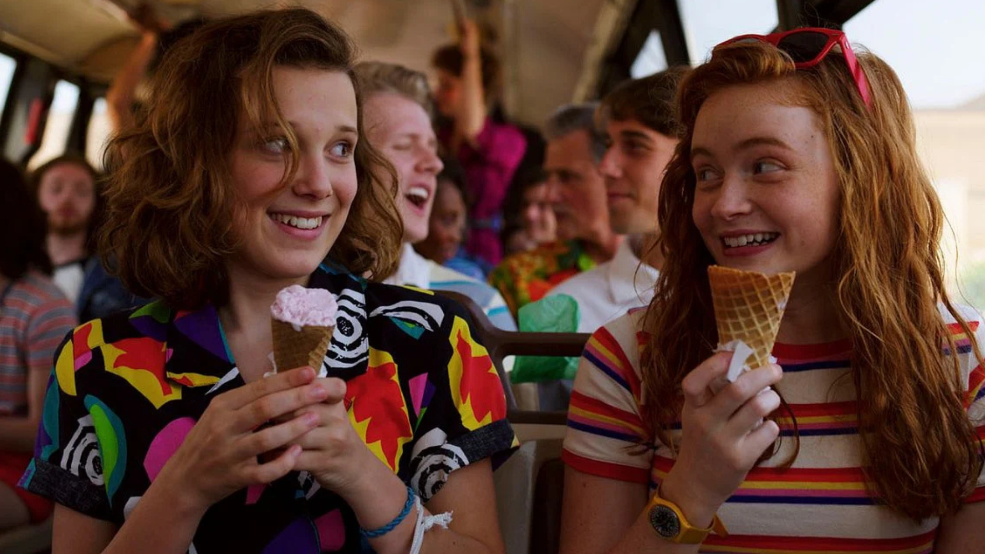 Una scena di Stranger Things (fonte: Netflix)