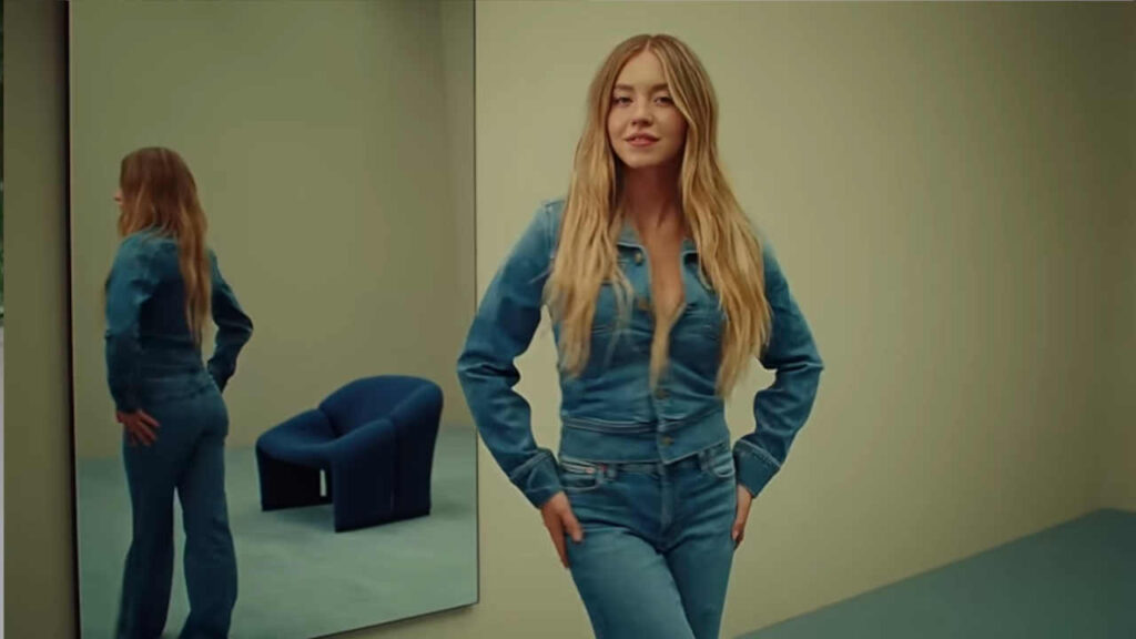 Sydney Sweeney nello spot American Eagle