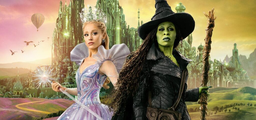 Una scena di Wicked: For Good (fonte: Universal)