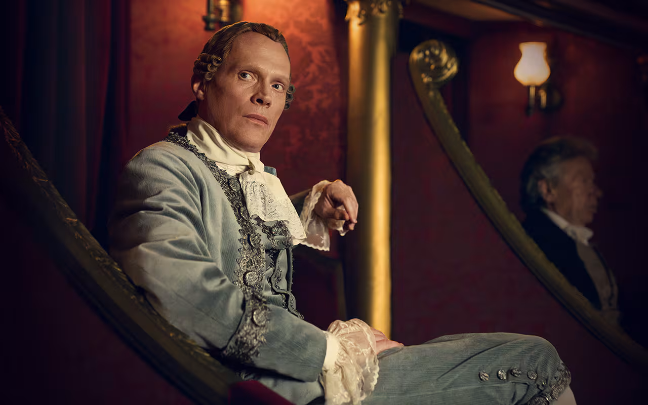 Una scena di Amadeus (fonte: Sky)