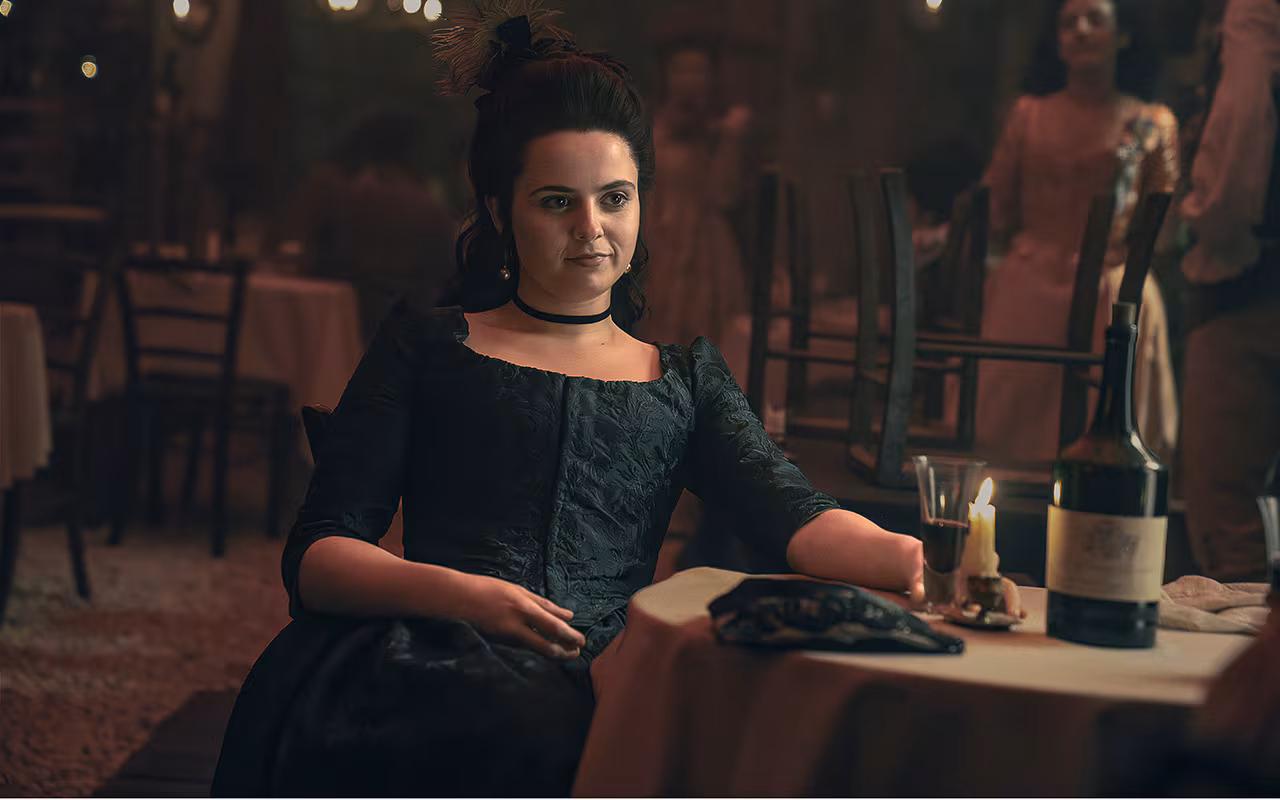 Una scena di Amadeus (fonte: Sky)