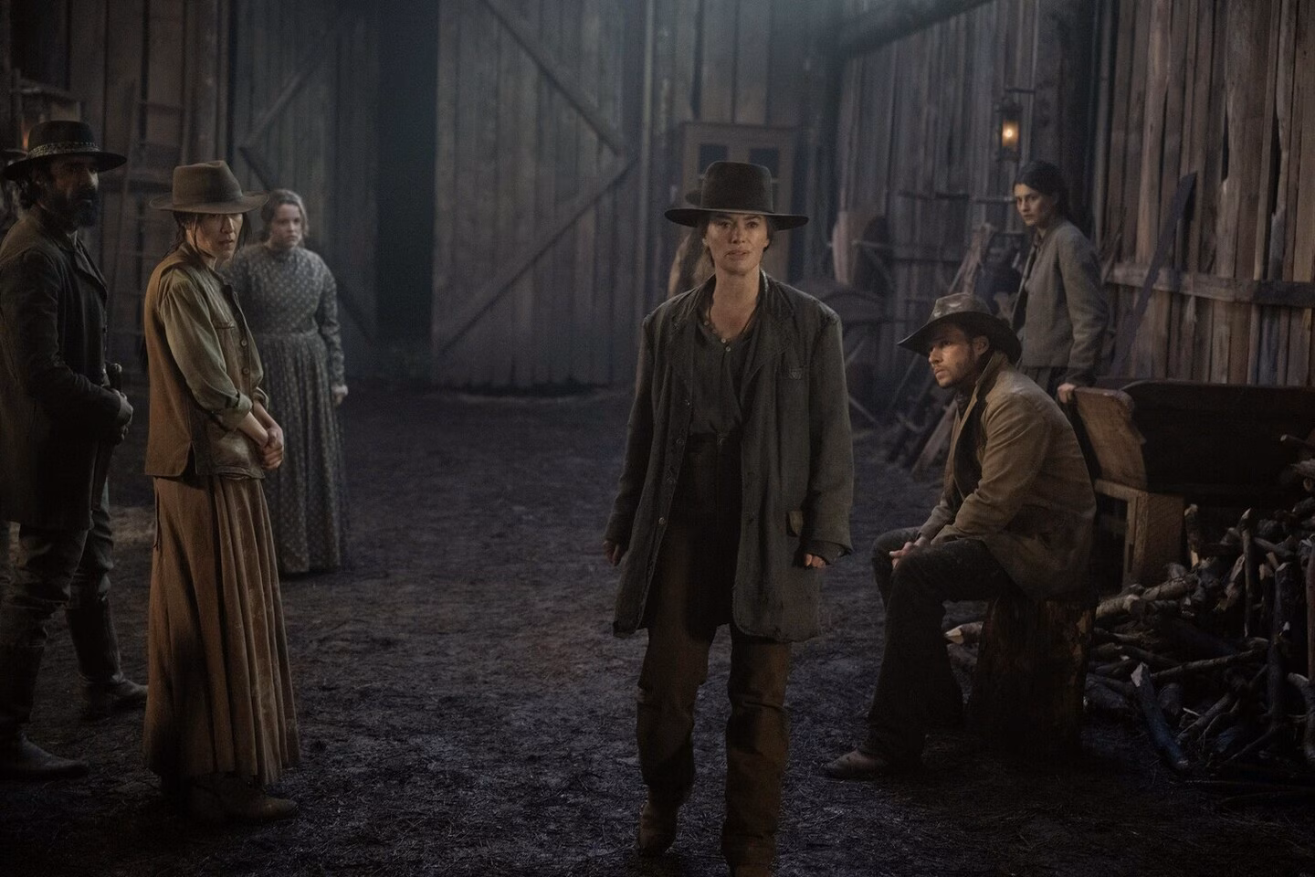 Una scena di The Abandons (fonte: Netflix)