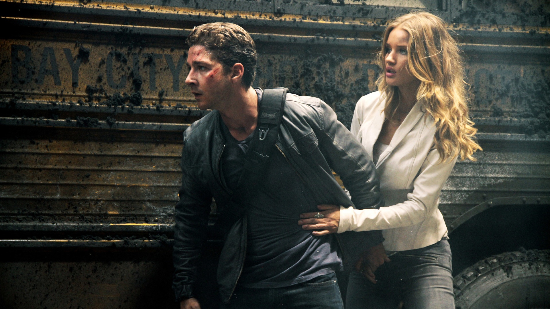 Una scena di Transformers 3 (fonte: Paramount Pictures)