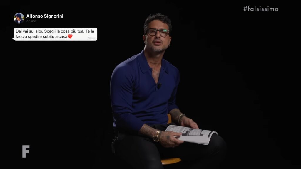 Un frame da Falsissimo - YT