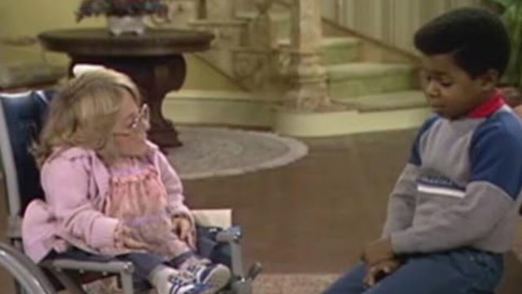 Melanie Watson e Gary Coleman in Arnold