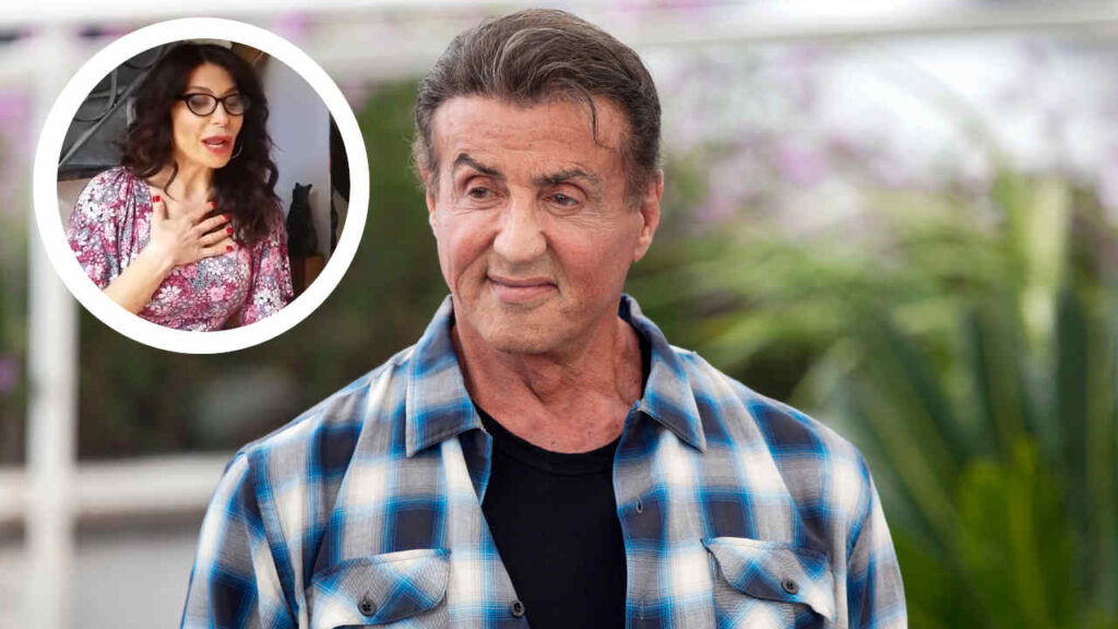 Carmen Di Pietro e Sylvester Stallone