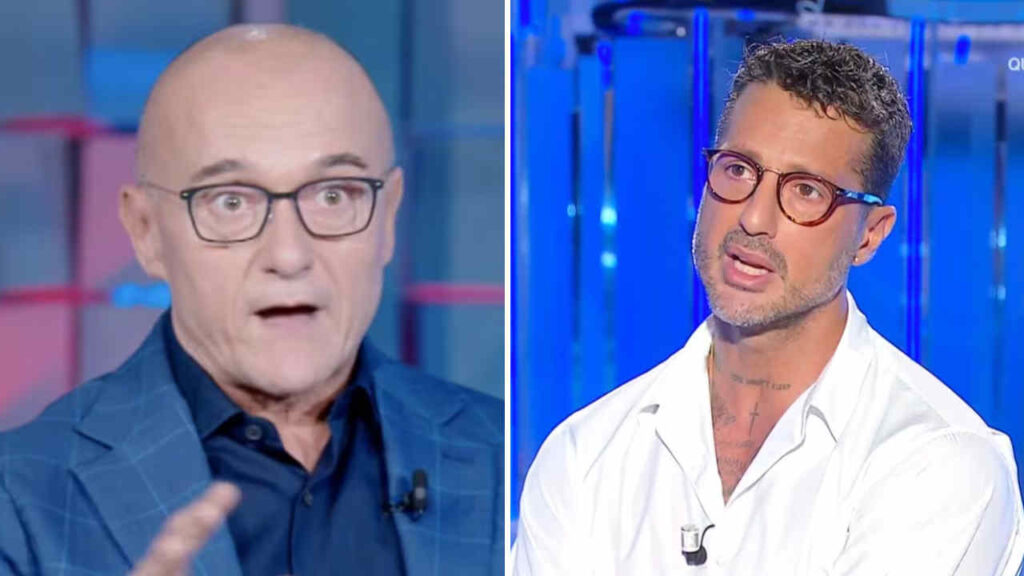 Alfonso Signorini e Fabrizio Corona