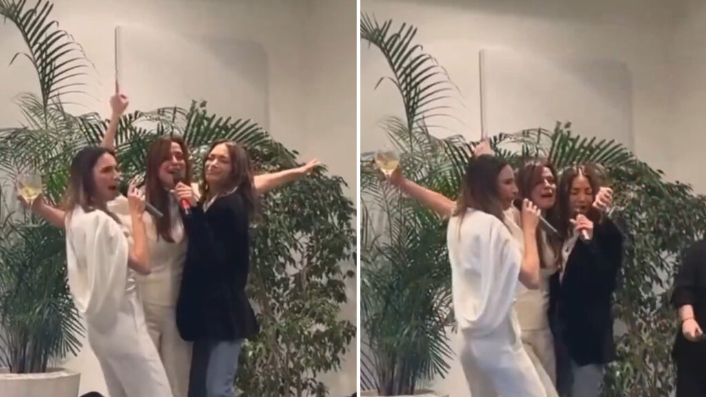 Elodie, Claudia Pandolfi ed Emanuela Fanelli a Sorrento