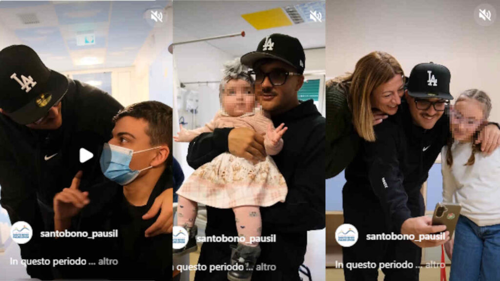 Geolier al Santobono