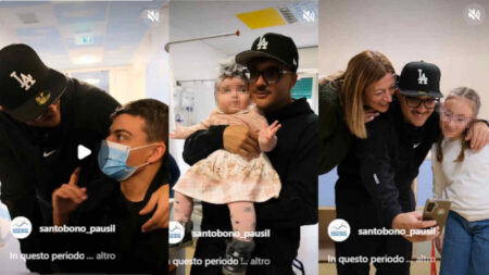 Geolier al Santobono