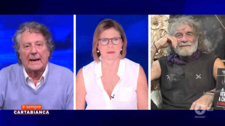 Iacchetti, Berlinguer e Corona a È sempre Cartabianca