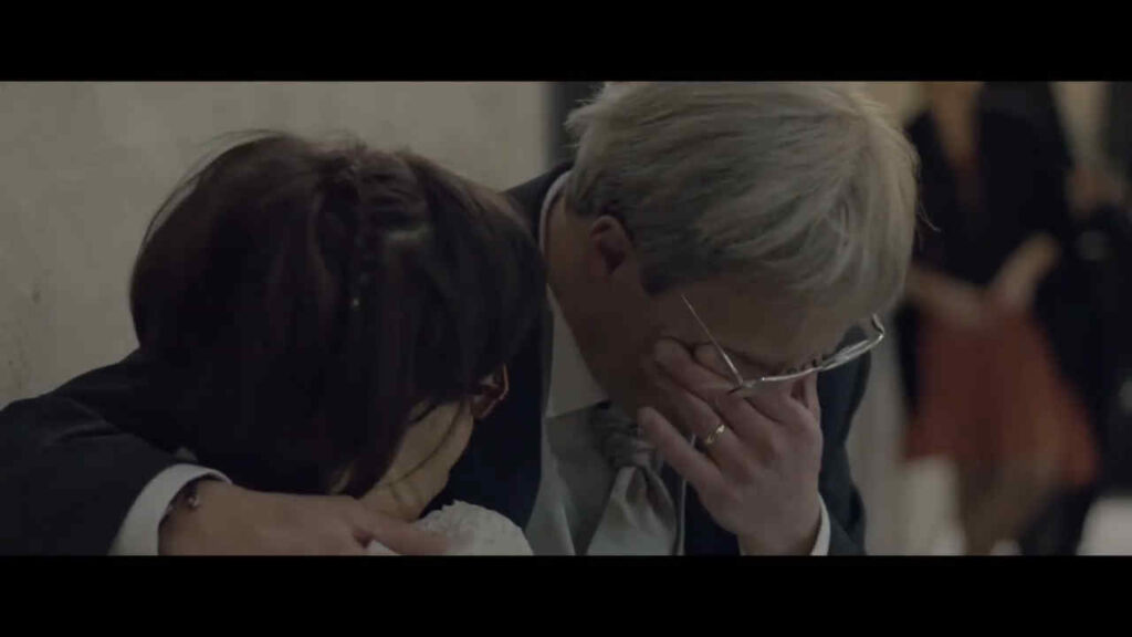 Luca Di Biasi e Silvana Saudino in una scena di Luca + Silvana