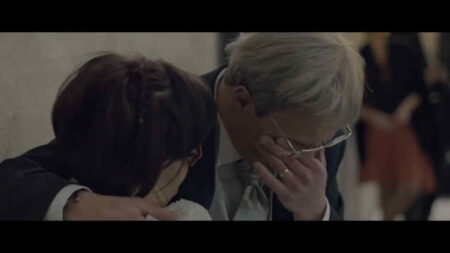 Luca Di Biasi e Silvana Saudino in una scena di Luca + Silvana