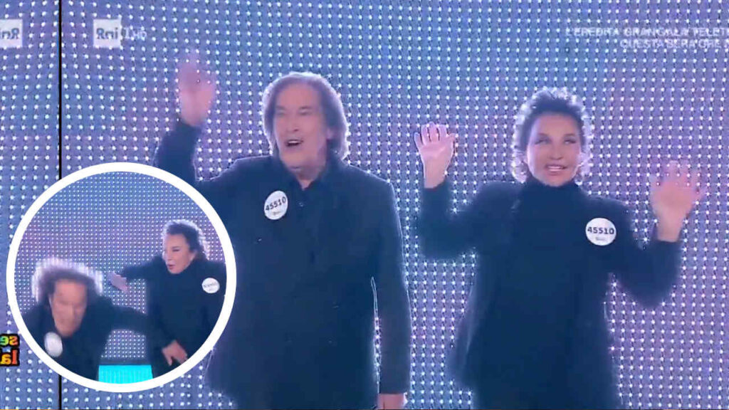 Ricchi e Poveri la caduta a Domenica In