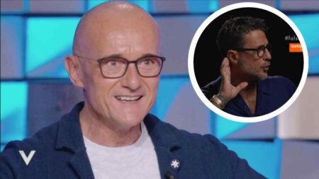 Alfonso Signorini e Fabrizio Corona