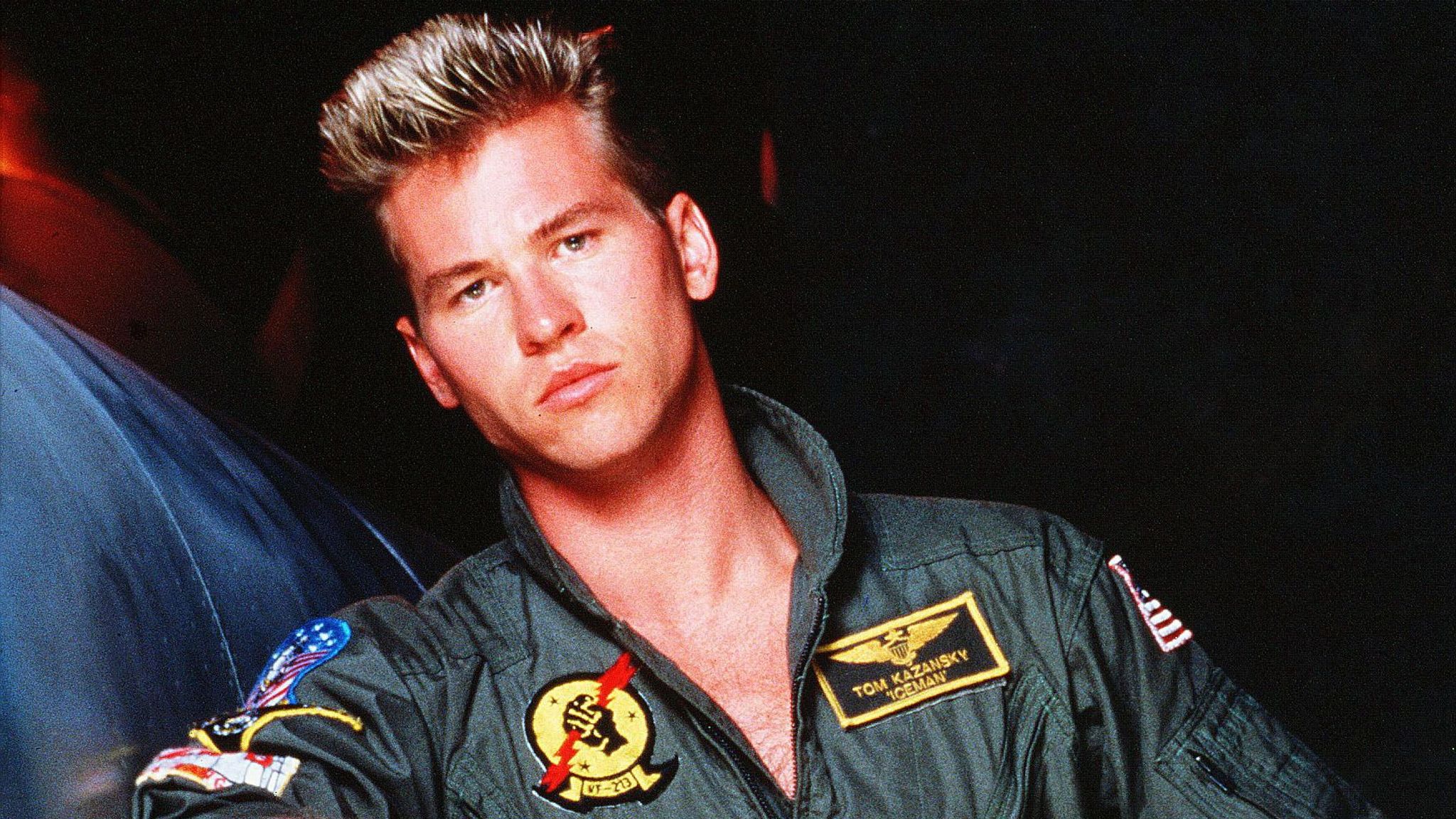Val Kilmer in Top Gun (fonte: Paramount Pictures)