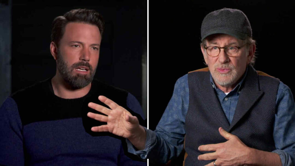 Ben Affleck e Steven Spielberg