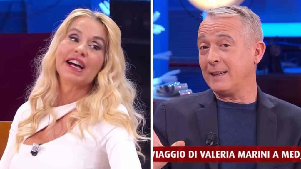 Valeria Marini e Pierluigi Diaco a Bella Ma'