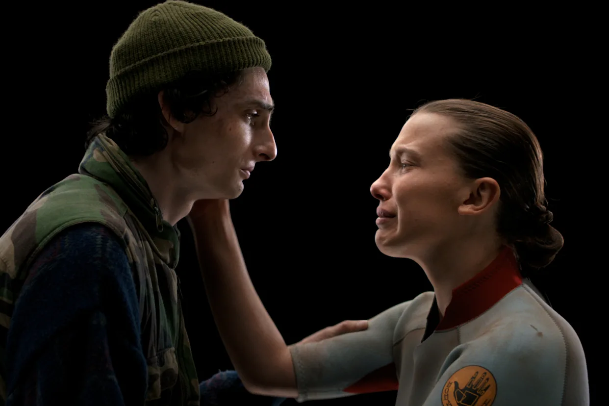 Una scena di Stranger Things (fonte Netflix)