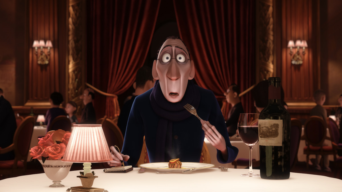 Anton Ego in Ratatouille (fonte: Pixar)