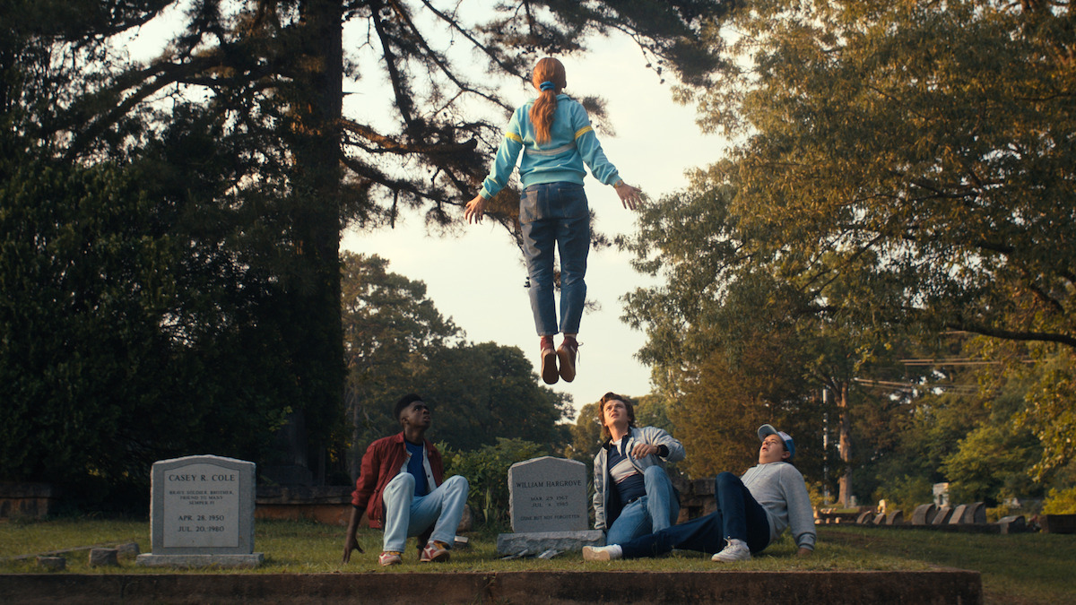 Stranger Things: una scena del quarto episodio della quarta stagione.