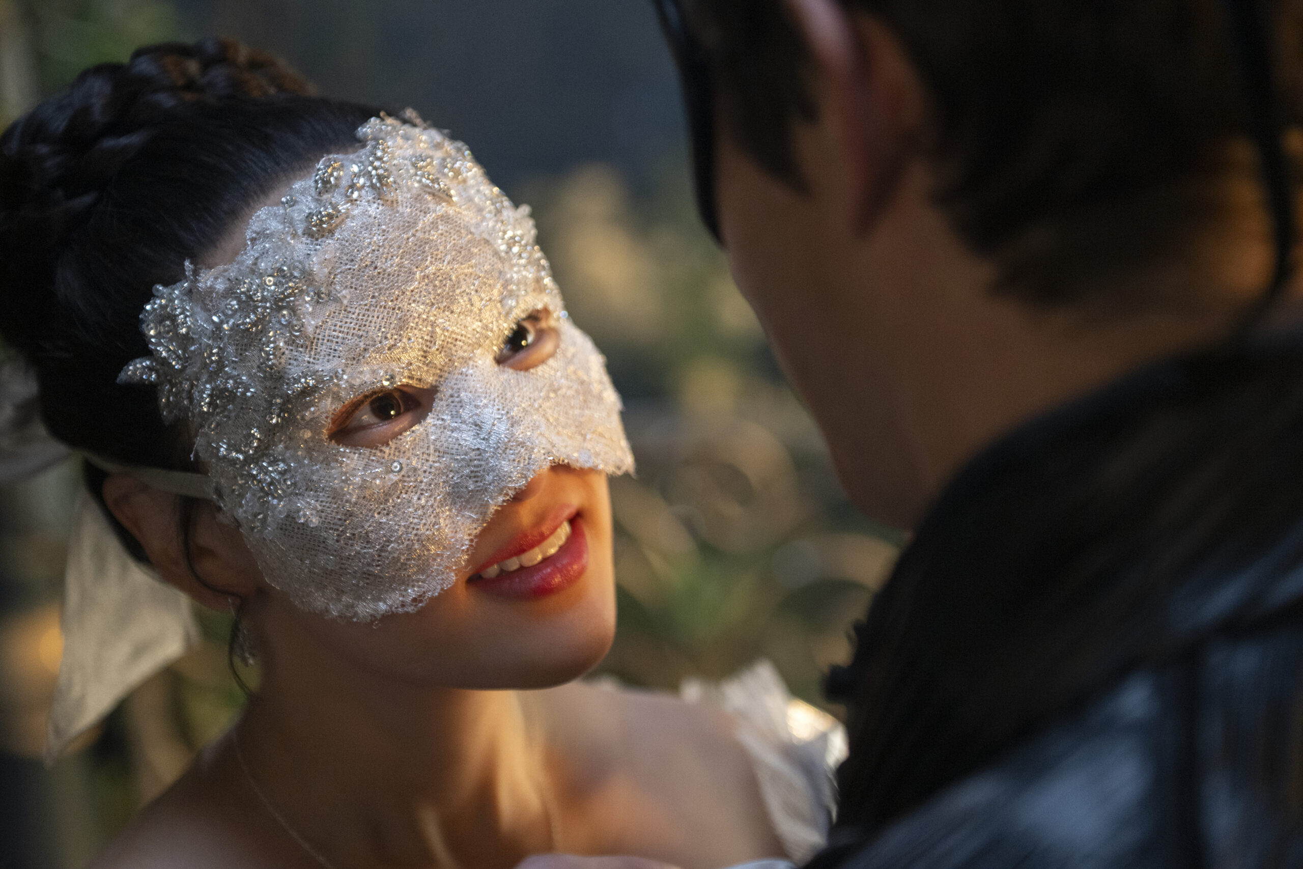 Una scena di Bridgerton 4 (fonte: Netflix)