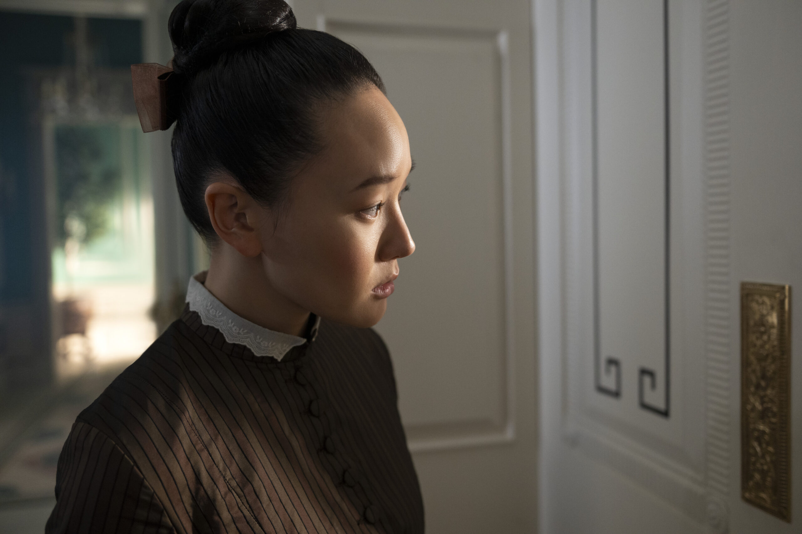 Una scena di Bridgerton 4 (fonte: Netflix)