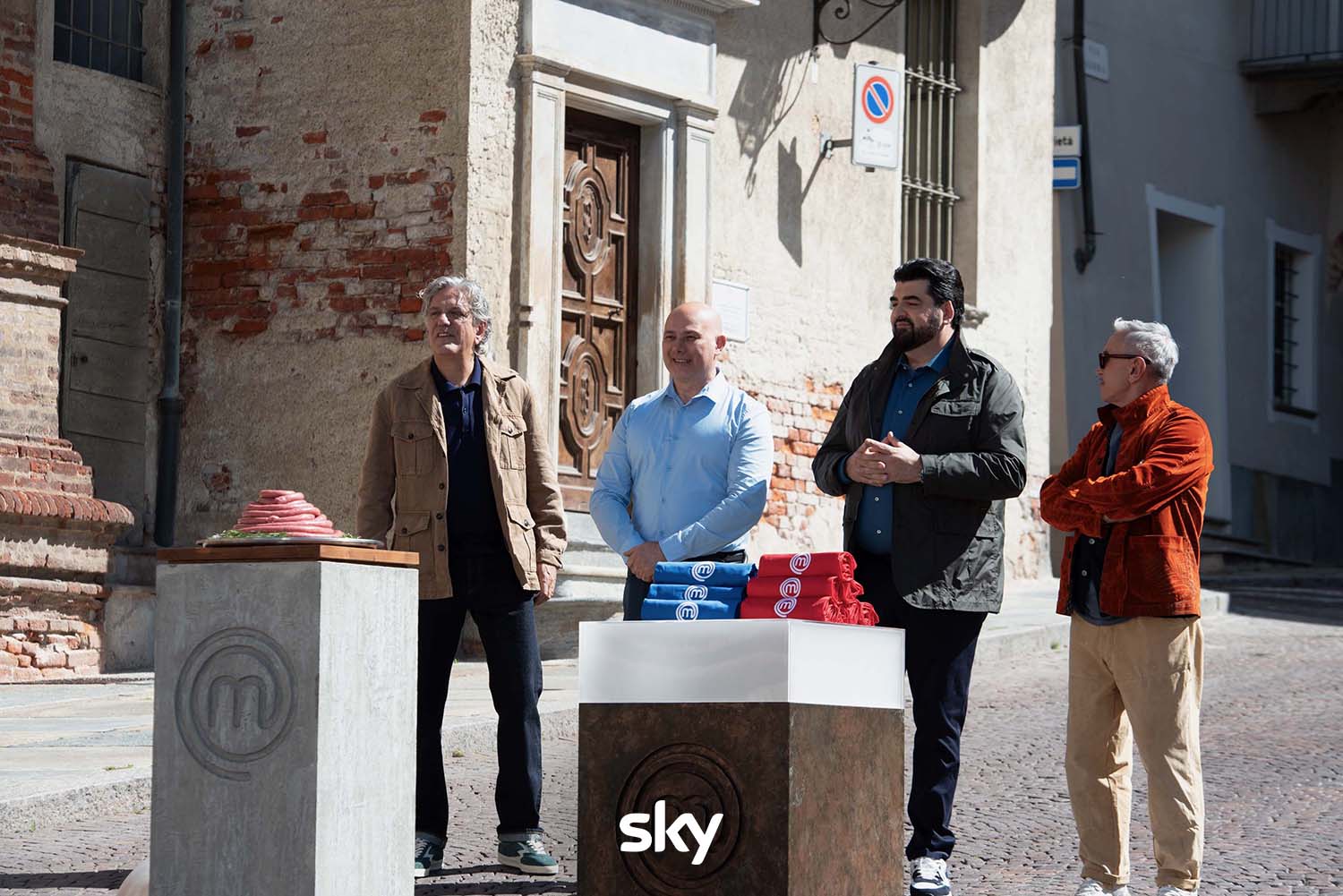 Una scena dell'ultimo episodio di Masterchef (fonte: Sky)