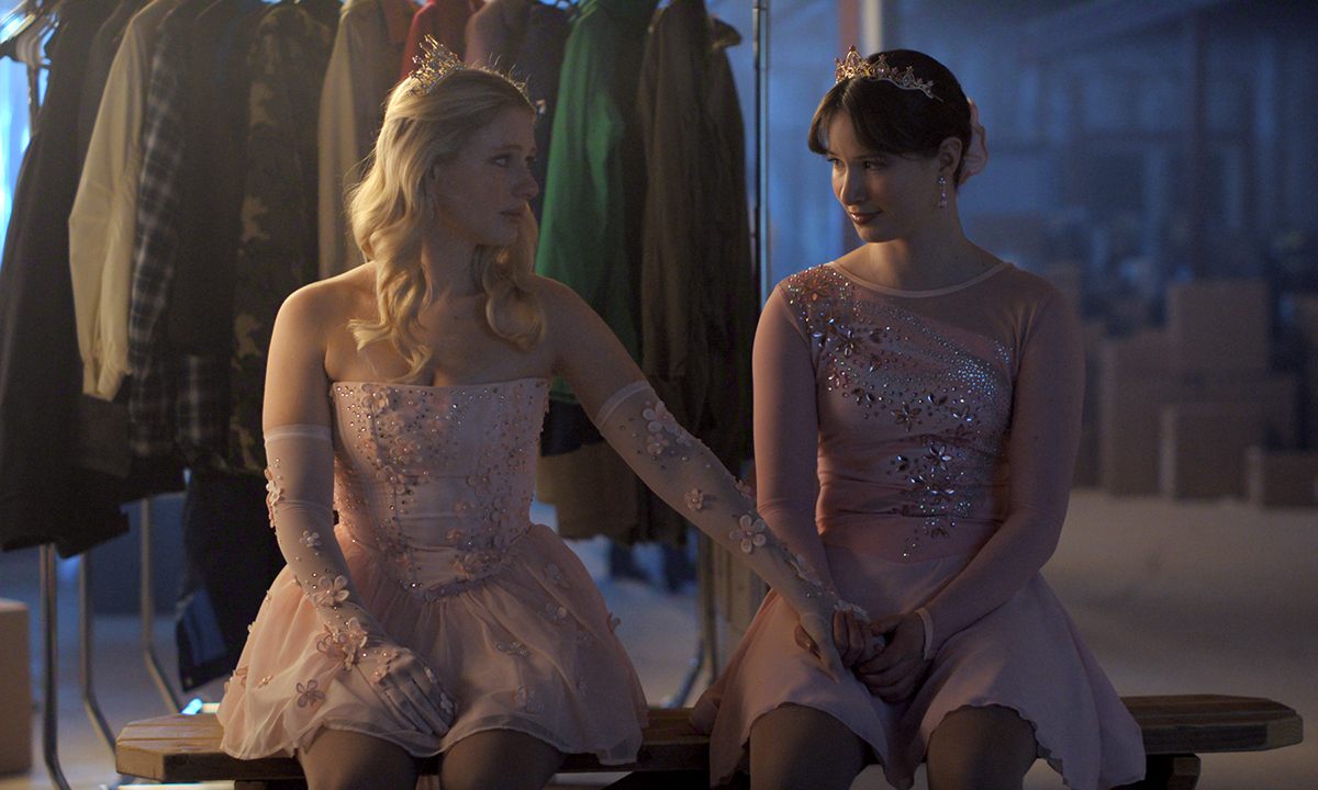 Una scena di Finding Her Edge.