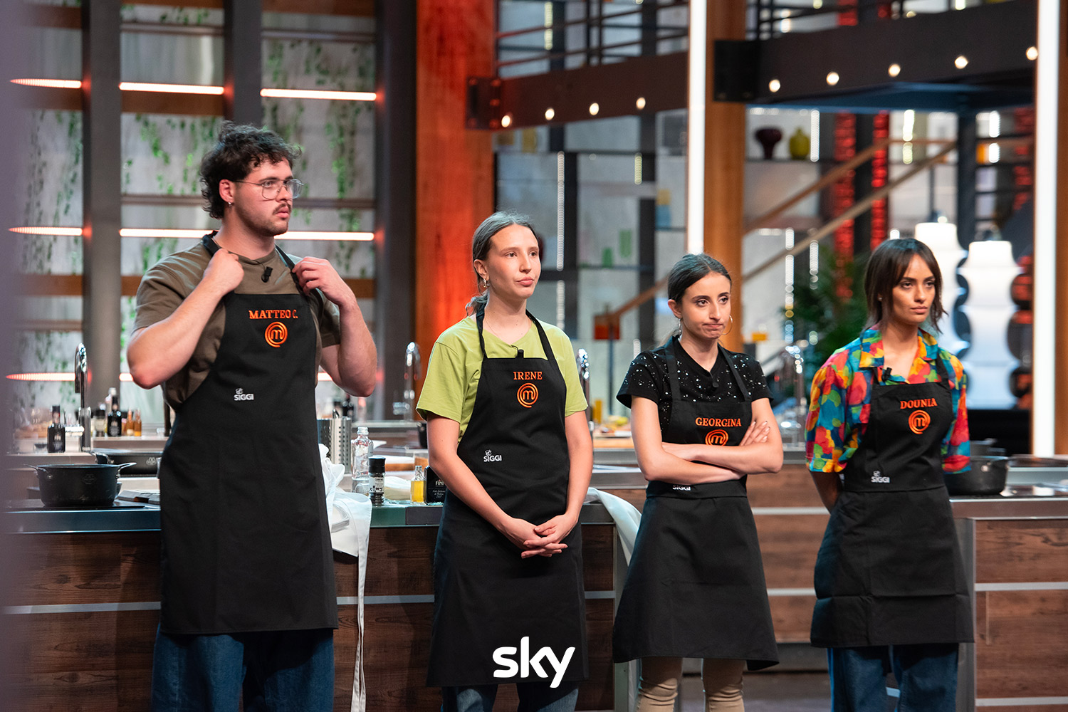 Una scena di MASTERCHEF ITALIA 15, serata 6 (fonte: Sky)