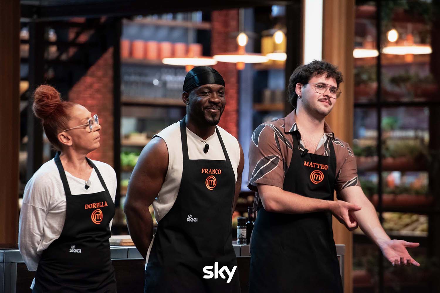 Una scena della settima puntata di Masterchef 15 (fonte: Sky)