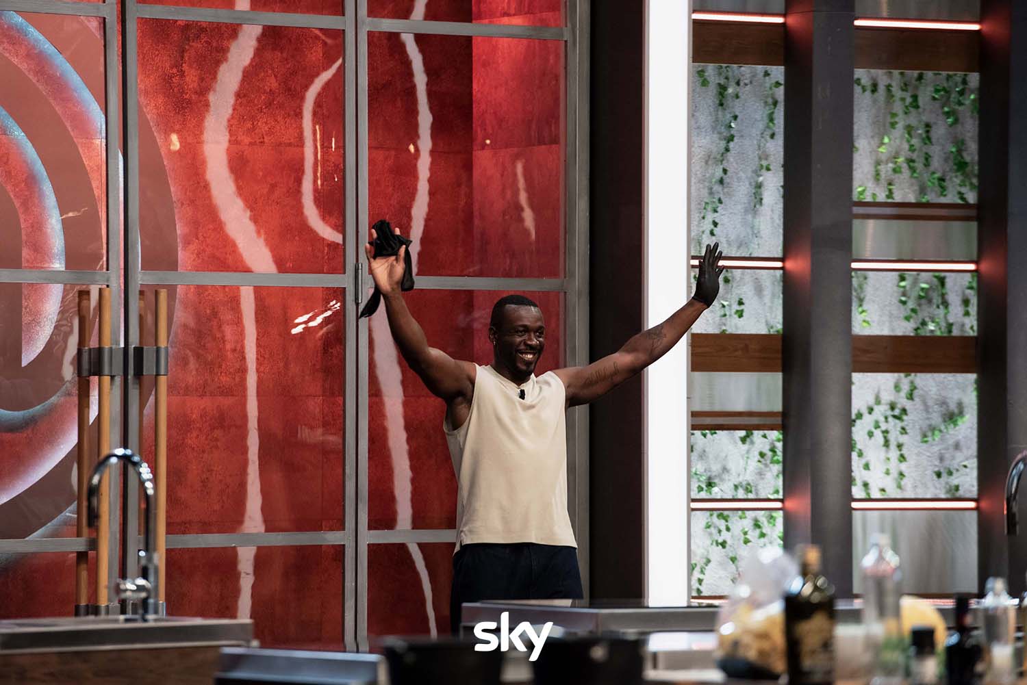 Una scena della settima puntata di Masterchef 15 (fonte: Sky)