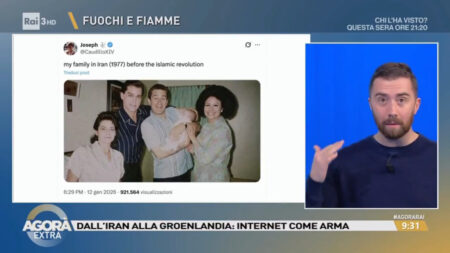 la gaffe ad Agora con la foto di Quei bravi ragazzi