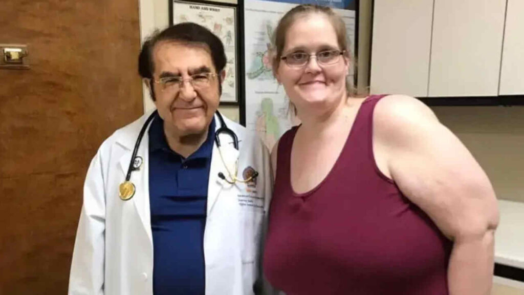 Charity Pierce e il dottor Nowzaradan a Vite al limite