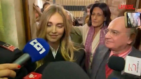 Chiara Ferragni in tribunale