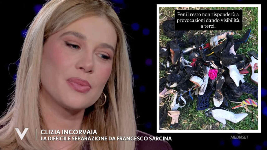 Clizia Incorvaia mostra le scarpe bruciate: “Solo chi ha subito violenza sa” (FOTO) Clizia Incorvaia