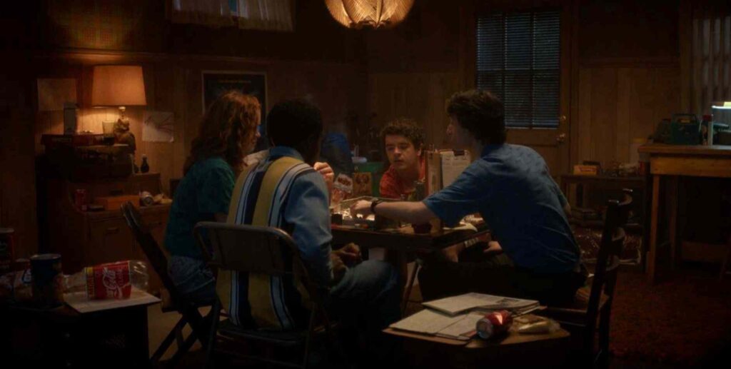 Un frame di Stranger Things 5