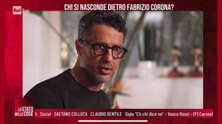 Fabrizio Corona a Lo stato delle cose