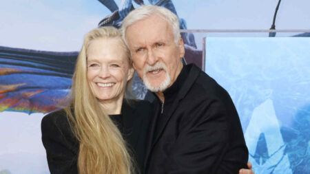 James Cameron e sua moglie Suzy Amis