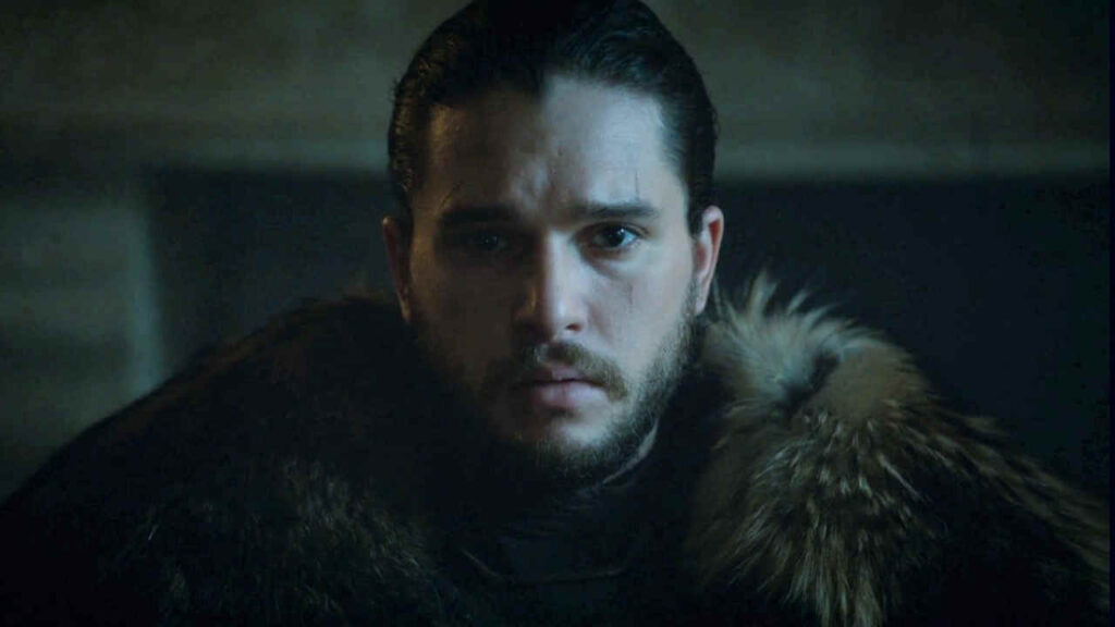 Kit Harington è Jon Snow ne Il Trono di Spade
