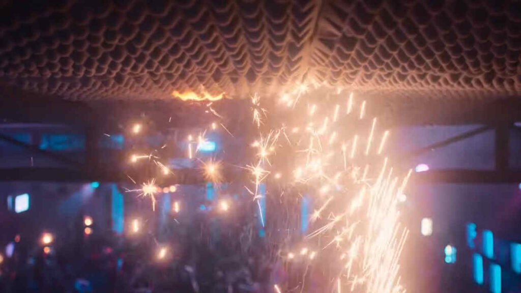 La notte che non passerà - una scena della serie