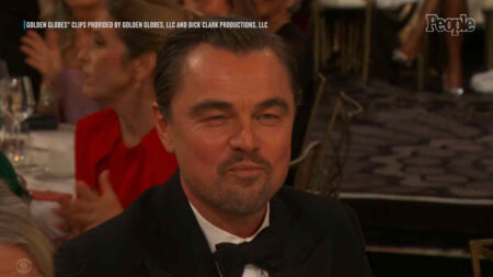 Leonardo DiCaprio ai Golden Globes 2026