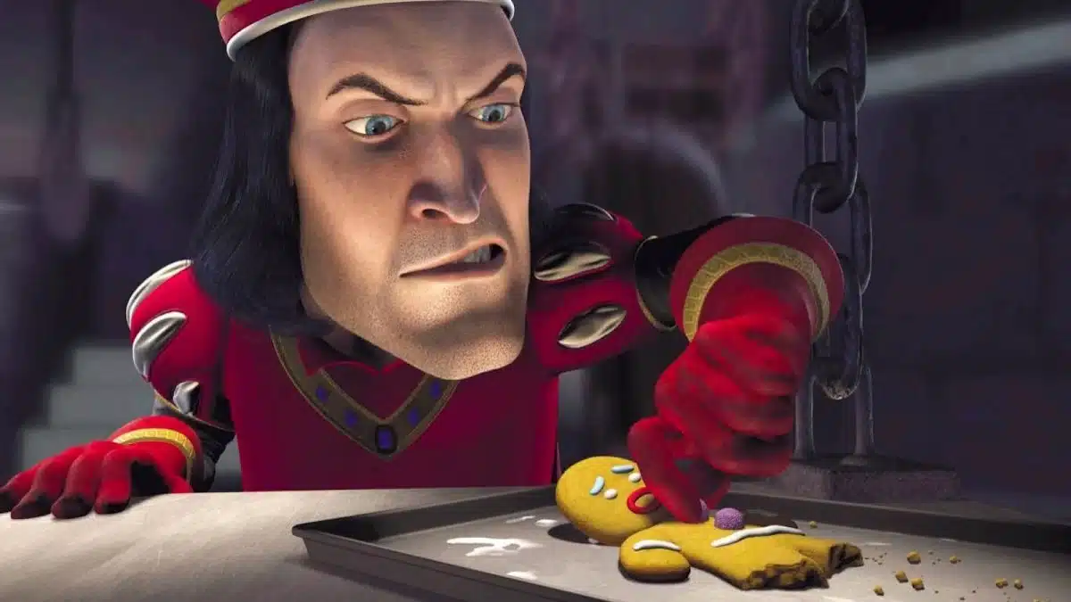 Lord Farquaard in Shrek (fonte Dreamworks)