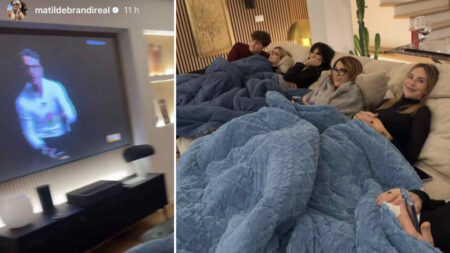 Vip a casa di Matilde Brandi